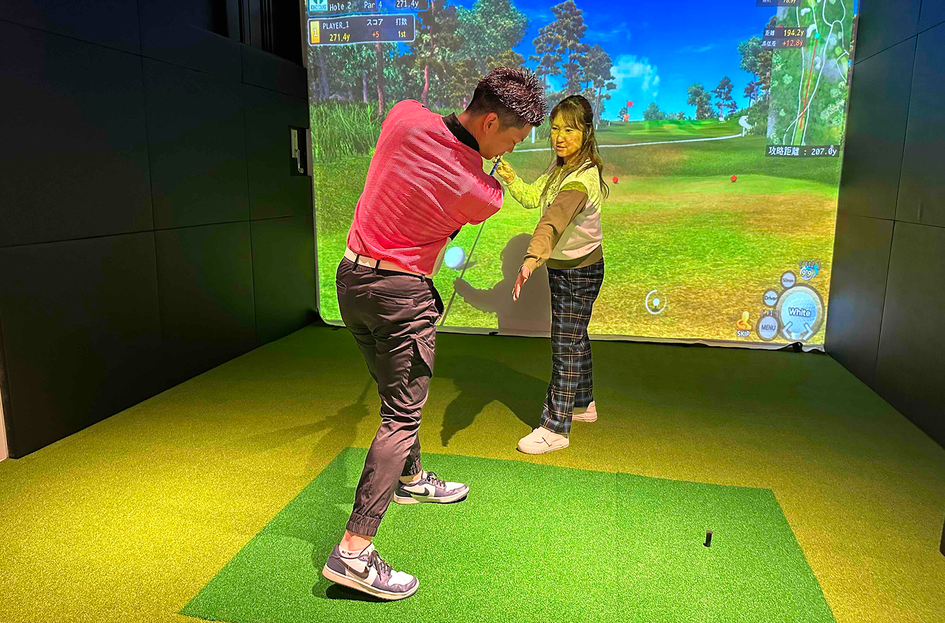 ゴルフ　レクチャー